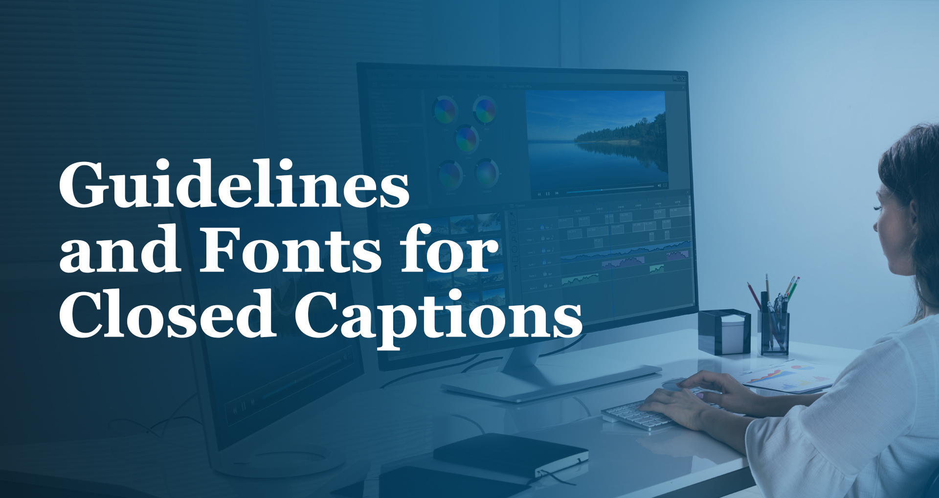Guidelines and Fonts for Closed Captions
