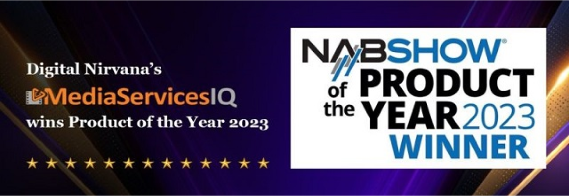 MediaServicesIQ wins the NAB Product of the Year Award